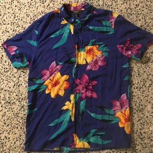 Tropical button down